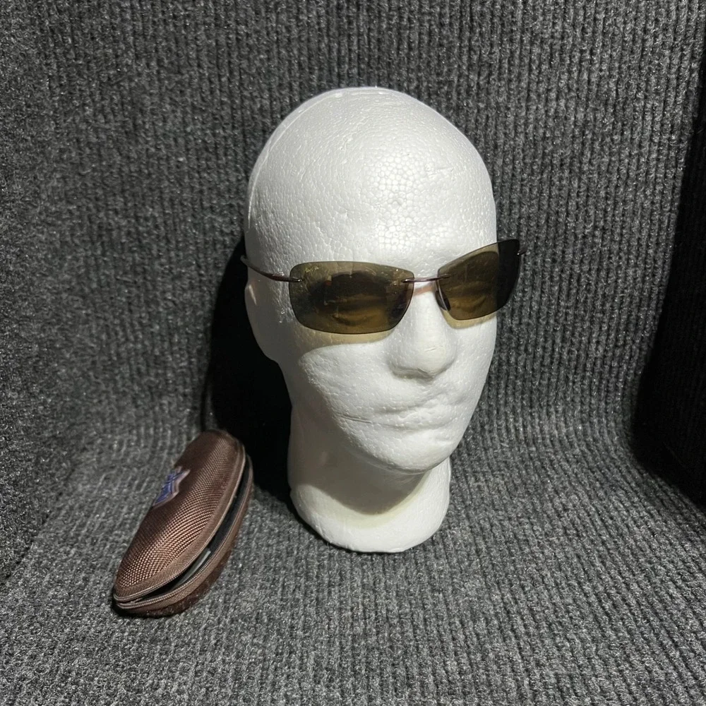 Maui Jim Lighthouse Sunglasses Unisex 65mm Rootbeer Brown Polarized MJ-423-26